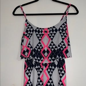 tribal print Maxi dress